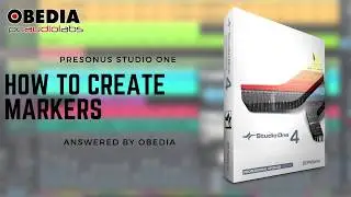 Get Started with Studio One: How to create markers in 