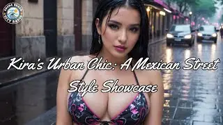 Kira’s Urban Chic: A Mexican Street Style Showcase: AI Art Lookbook