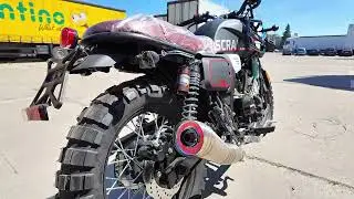 МОТОЦИКЛ FORTE FT 300F6P SCRAMBLER