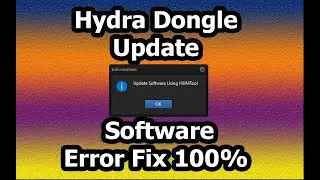 Update Software Using HUMtool error hydra tool solution