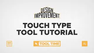 How the Touch Type Tool Works • Adobe Illustrator Tutorial