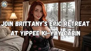 Join Brittany’s Epic Retreat at Yippee Ki-Yay Cabin: AI Art Lookbook