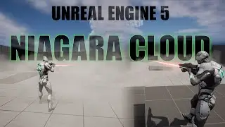 Cloud with Niagara in unreal engine 5