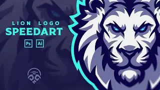 Lion Esports Logo Speedart | Adobe illustrator | Adobe Photoshop | Dgn Punk | sports Identity design