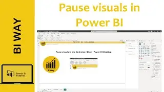 Pause visual queries in Power BI