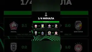 Лига Конференций 2023-2024 1/4 финала ответные матчи  