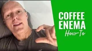 How to Do a Coffee Enema (Behind-the-Scenes in My Bathroom)