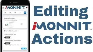 Walkthrough: Editing iMonnit Actions