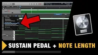 How to Convert Sustain Pedal to Note Length (Logic Pro X Tutorial)