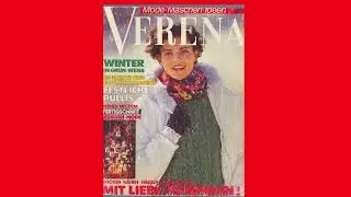 VERENA 12/1989 -Обзор - Журналы по вязанию спицами - Рукоделие от Ирины