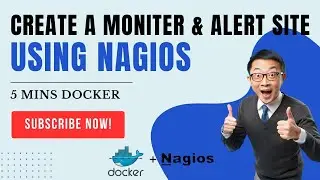 [5 Mins Docker] Create A Free Monitoring Site with Nagios & Add A Host with Services to Monitor