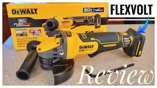 Dewalt FlexVolt Angle Grinder DCG416 Review