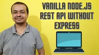 🔴 Vanilla Node.JS REST API without Express