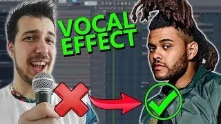 How to make VOCALS like The Weeknd (if you can't sing) - FL Studio Tutorial