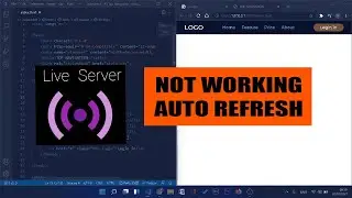 LIVE SERVER VS CODE NOT WORKING AUTO REFRESH