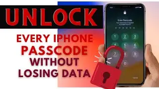 Unlock Every iPhone Passcode Without Computer Without Losing Any Data 😳😳