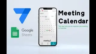 AppSheet tutorial | working with calendar  (2022) 