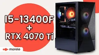 Potężna karta graficzna na taniej platformie, czyli PC z RTX 4070 Ti i i5-13400F