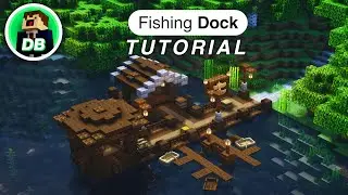 Minecraft: Fishing Dock Tutorial (How to build)