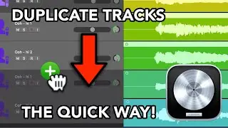 Logic Pro - The QUICKEST WAY to Duplicate Tracks (with Regions & Track Settings)