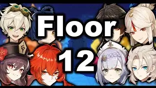 Genshin Impact Full Pyro and Geo Team Vs Floor 12