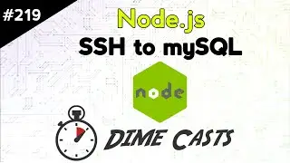 Node.js - SSH to mySQL