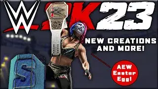 WWE 2K23 NEW WOMENS BELT, AEW FIGHT FOREVER EASTER EGG, DREAM BRINGS MASK BACK AND MORE!