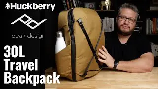 Peak Design Huckberry Collab | 30L Travel Pack Review Xpac