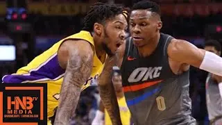 Los Angeles Lakers vs Oklahoma City Thunder Full Game Highlights / Feb 4 / 2017-18 NBA Season