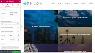 Displaying Recent Posts in Phlox Tiles and Tiles Carousel Styles with Elementor