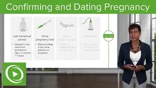 Antenatal Care: Confirming and Dating Pregnancy – Obstetrics | Lecturio