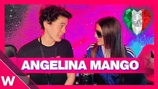 🇮🇹 Angelina Mango: Cumbia lets me dance through sadness | London Eurovision Party 2024