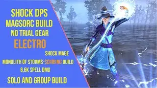 ESO Magicka Sorcerer Shock DPS Build for ESO Gold Road - Electro