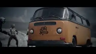 1974 Volkswagen Bus Animation