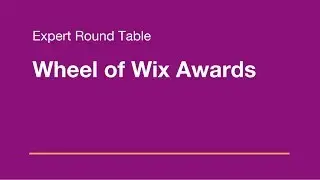 Wix Arena Challenge: Wheel of Wix