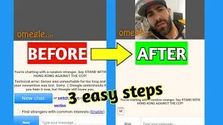 How to solve Omegle technical error problem 2022|Omegle server unreachable for too long|METHOD 3.