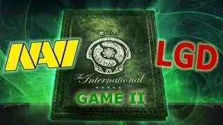 The International 3. Na`Vi vs LGD.cn game 2. Болеем за наших вместе с Dota Discovery