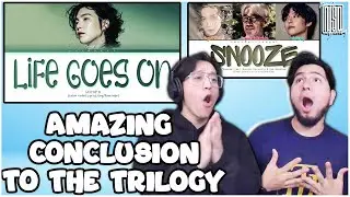 AGUST D - Snooze ft Ryuichi Sakamoto, Woosung, Life Goes On Lyrics (D-DAY Album) │ REACTION