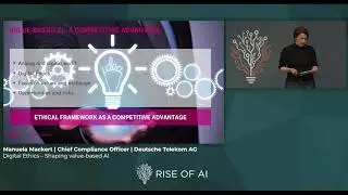 MANUELA MACKERT - Digital Ethics – Shaping value based AI | Rise of AI conference 2019