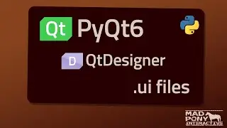 PyQt6 QtDesigner  .ui files