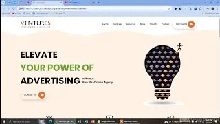 Landing page using HTML, CSS, Bootstrap WordPress | Landing page task