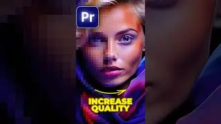 How to INCREASE VIDEO QUALITY in Premiere Pro #premierepro