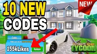 *NEW* ALL WORKING CODES FOR ULTIMATE HOME TYCOON IN 2024! ROBLOX ULTIMATE HOME TYCOON CODES