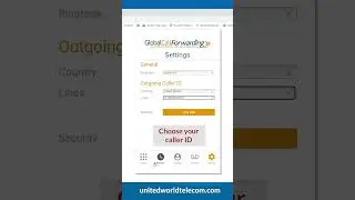 Using the United World Telecom GCF Web Dialer