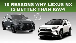 10 REASONS WHY LEXUS 450h+ IS BETTER THAN TOYOTA RAV4 PRIME // ENGINEERS FULL REVIEW