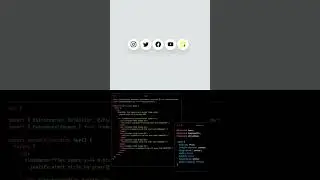 Awesome social media section using tailwind css in reactJs App.