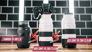 Comparing the NEW Sony 70-200mm 2.8 GM II to the Competition!