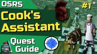 Cooks Assistant OSRS F2P Quest Guide - (OSRS Ironman Friendly)