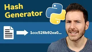 Hashing Files in Python | Hash Generator Using Hashlib (md5, sha256, etc)