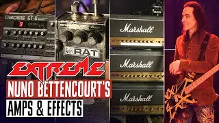 Nuno Bettencourt's Pedalboard & Amps for Extreme